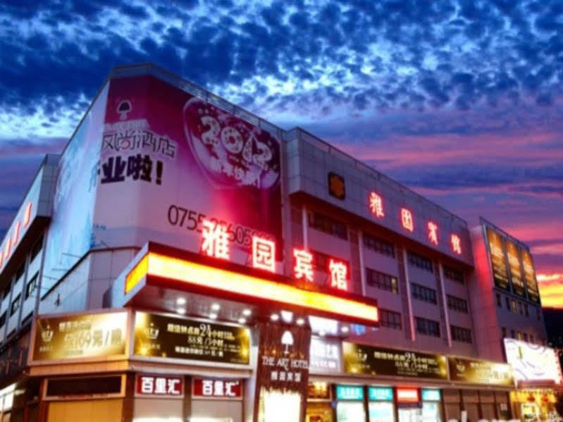 Shenzhen Luohu Art Hotel, Dongmen Shopping Center Eksteriør billede